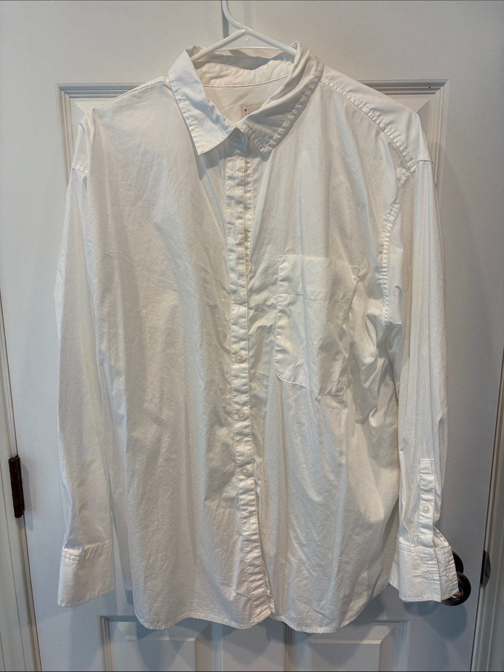 a new day White womens Casual Button-Down Shirt